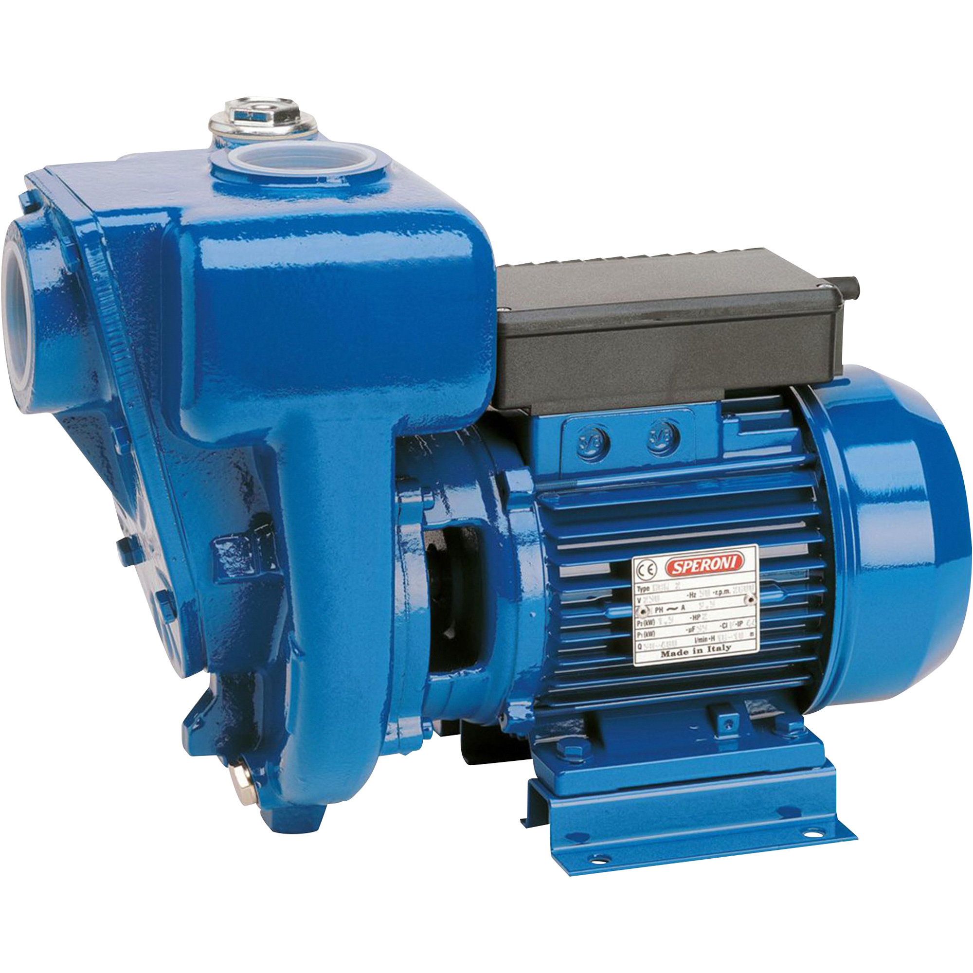Speroni Centrifugal Water Pump, 9510 GPH,  2 HP, 3-Phase, Model# HG50-1.5